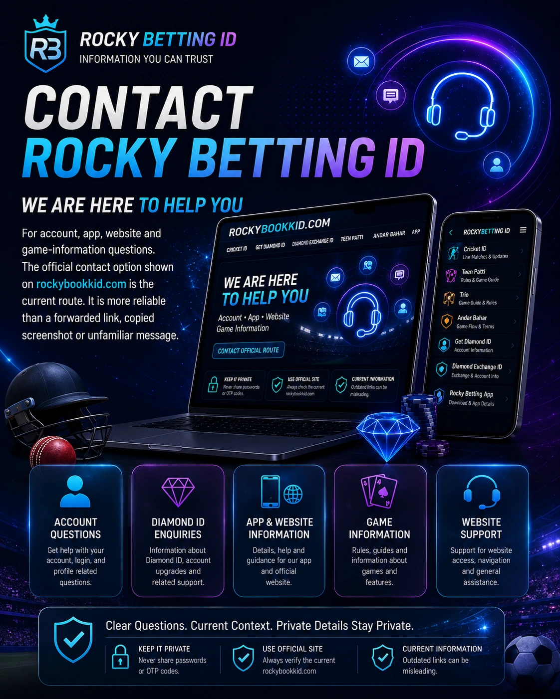 Contact Rockkyy Book