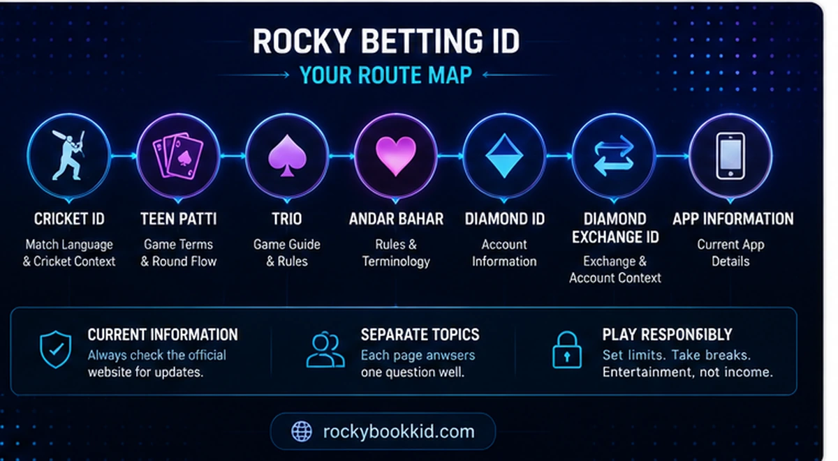 Rockkyy Book website information routes